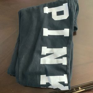 Victoria’s Secret PINK black with white writing size M